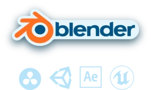 Logo of our main Tools for 3D creation